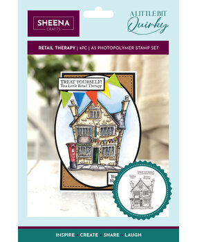 Crafter's Companion Sheena Douglass Stamp Retail Therapy (SD-STP-RETH) (DISCONTINUED) Crafter's Companion Sheena Douglass Stamp Retail Therapy (SD-STP-RETH) (DISCONTINUED)