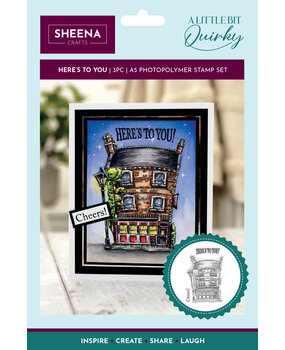 Crafter's Companion Sheena Douglass Stamp Here's to You! (SD-STP-HTY) (DISCONTINUED) Crafter's Companion Sheena Douglass Stamp Here's to You! (SD-STP-HTY) (DISCONTINUED)