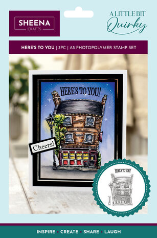 Crafter's Companion Sheena Douglass Stamp Here's to You! (SD-STP-HTY) (DISCONTINUED) Crafter's Companion Sheena Douglass Stamp Here's to You! (SD-STP-HTY) (DISCONTINUED)