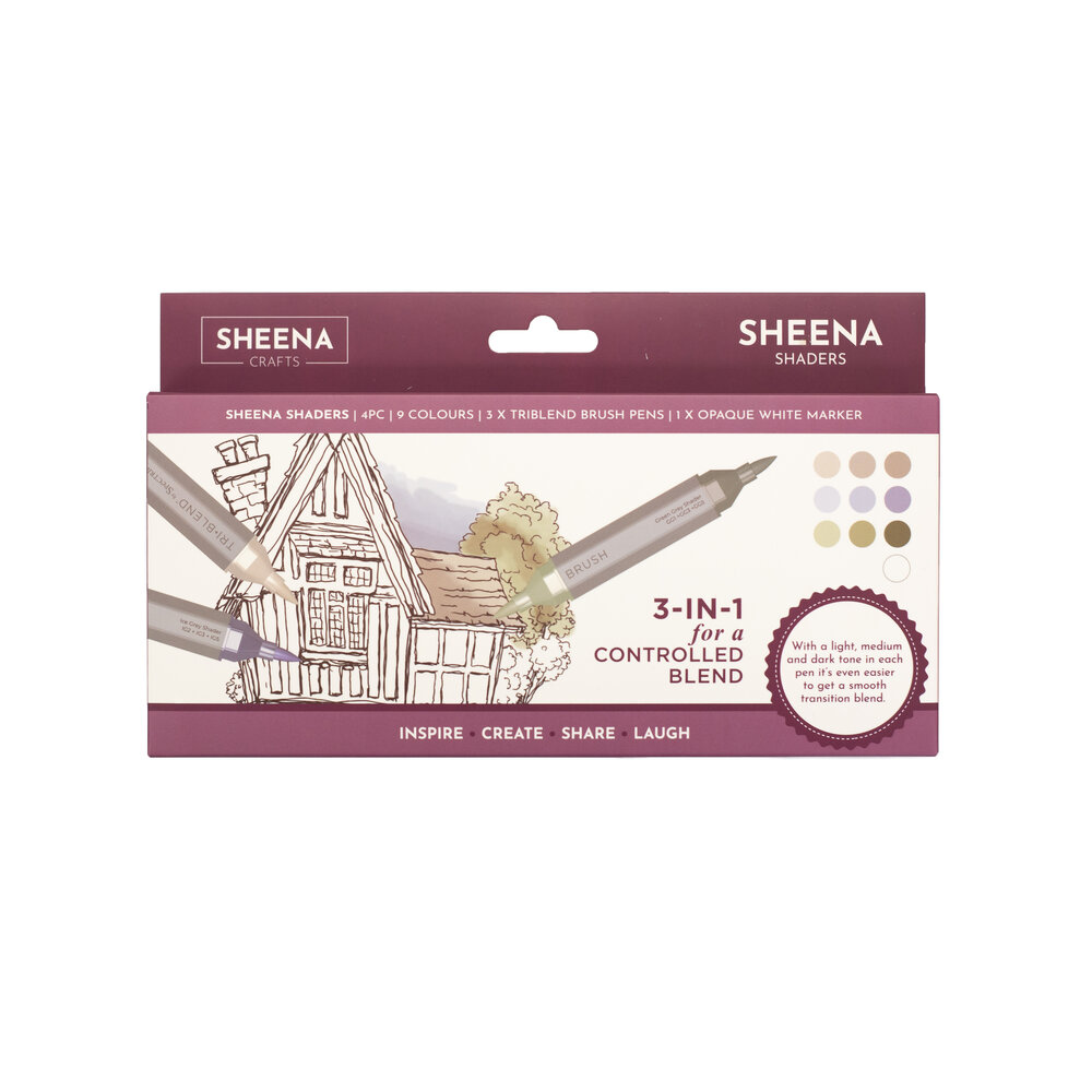 Crafter's Companion Sheena Douglass Sheena Shaders Pens (SD-PENS-SHESHA) (DISCONTINUED) Crafter's Companion Sheena Douglass Sheena Shaders Pens (SD-PENS-SHESHA) (DISCONTINUED)