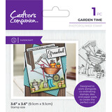 Crafter's Companion Modern Man Clear Stamp Garden Time (CC-MM-STP-GATI) (DISCONTINUED)
