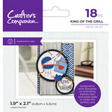 Crafter's Companion Modern Man Metal Dies King of the Grill (CC-MM-MD-KIGR) (DISCONTINUED)