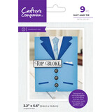 Crafter's Companion Modern Man Metal Dies Suit and Tie (CC-MM-MD-SUTI)
