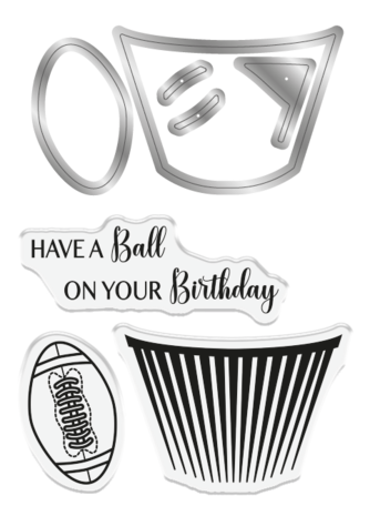 Crafter's Companion Modern Man Stamp & Dies Football Cupcakes (CC-MM-STD-FOCU) (DISCONTINUED) Crafter's Companion Modern Man Stamp & Dies Football Cupcakes (CC-MM-STD-FOCU) (DISCONTINUED)