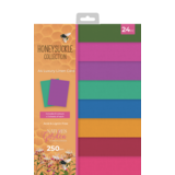 Crafter's Companion Honeysuckle A4 Luxury Linen Card (NG-HS-LINEN-A4) (DISCONTINUED)