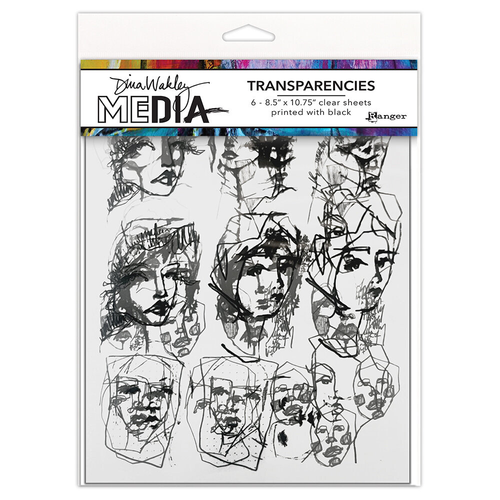 Ranger Dina Wakley MEdia Transparencies Tinies Set 2 (MDA82644) Ranger Dina Wakley MEdia Transparencies Tinies Set 2 (MDA82644)