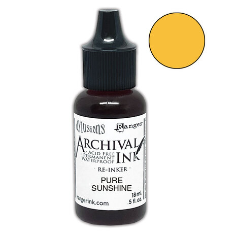 Ranger Dyan Reaveley Dylusions Archival Ink Pure Sunshine Re-Inker 0.5 fl oz (ARD85348) Ranger Dyan Reaveley Dylusions Archival Ink Pure Sunshine Re-Inker 0.5 fl oz (ARD85348)