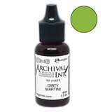 Ranger Dyan Reaveley Dylusions Archival Ink Dirty Martini Re-Inker 0.5 fl oz (ARD51206)