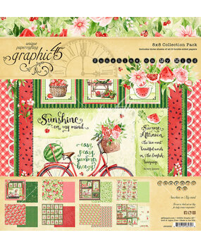 Graphic 45 Sunshine on my Mind 8x8 Inch Collection Pack (4502838)