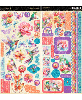 Graphic 45 Flight of Fancy Cardstock Sticker Set (4502856) (DISCONTINUED) Graphic 45 Flight of Fancy Cardstock Sticker Set (4502856) (DISCONTINUED)