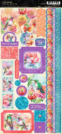 Graphic 45 Flight of Fancy Cardstock Sticker Set (4502856) (DISCONTINUED) Graphic 45 Flight of Fancy Cardstock Sticker Set (4502856) (DISCONTINUED)