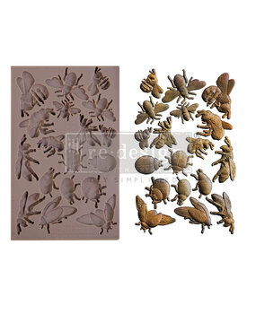 Re-Design with Prima Buzzing Beauties 5x8 Inch Decor Mould (669706)