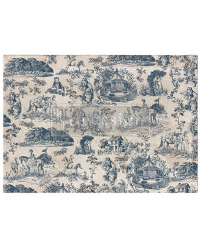 Re-Design with Prima Kacha Toile de Jouy A1 Decoupage Fiber (1pcs) (669720) (DISCONTINUED)