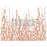 Kacha Rose Gold Foil In the Field 18x24 Inch Decor Transfers (669744) Kacha Rose Gold Foil In the Field 18x24 Inch Decor Transfers (669744)
