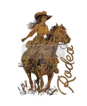 Re-Design with Prima Galloping Grace 24x35 Inch Decor Transfers (2pcs) (669836) (DISCONTINUED)