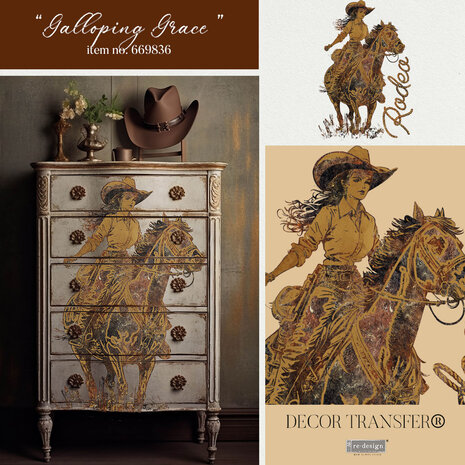 Re-Design with Prima Galloping Grace 24x35 Inch Decor Transfers (2pcs) (669836) (DISCONTINUED) Re-Design with Prima Galloping Grace 24x35 Inch Decor Transfers (2pcs) (669836) (DISCONTINUED)