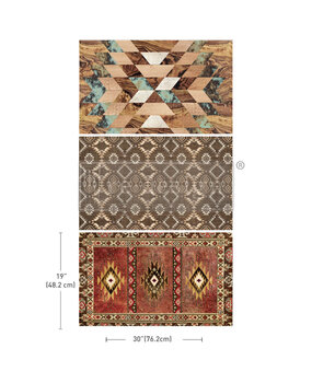 Re-Design with Prima Western Whimsy 19.5x30 Inch Tissue Paper (3pcs) (669799) (DISCONTINUED)