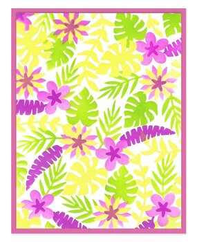 Sizzix Layered Stencils by Catherine Pooler It's a Jungle Out There (4pcs) (666662) (DISCONTINUED)