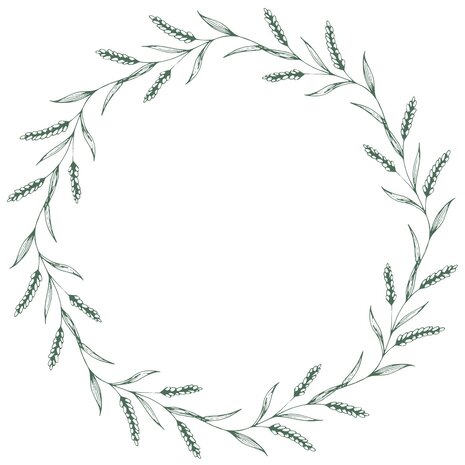 Sizzix Clear Stamps by Lisa Jones Garden Botanicals (17pcs) (666641)