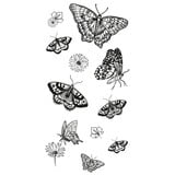 Sizzix Clear Stamps by Lisa Jones Nature Butterflies (13pcs) (666642)