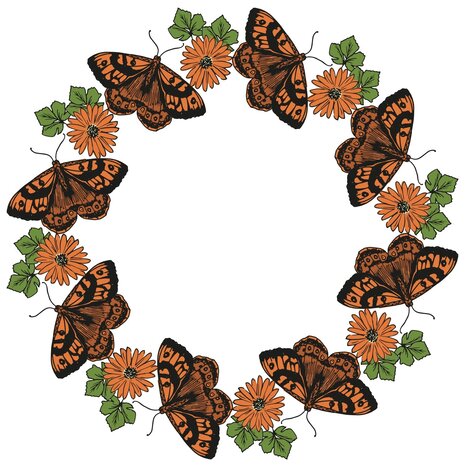 Sizzix Clear Stamps by Lisa Jones Nature Butterflies (13pcs) (666642) Sizzix Clear Stamps by Lisa Jones Nature Butterflies (13pcs) (666642)