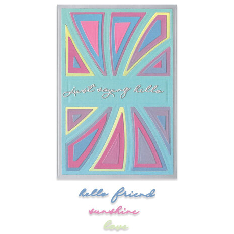 Sizzix Thinlits Die by Stacey Park Cosmopolitan, Swank Spirals (29pcs) (666650) (DISCONTINUED)