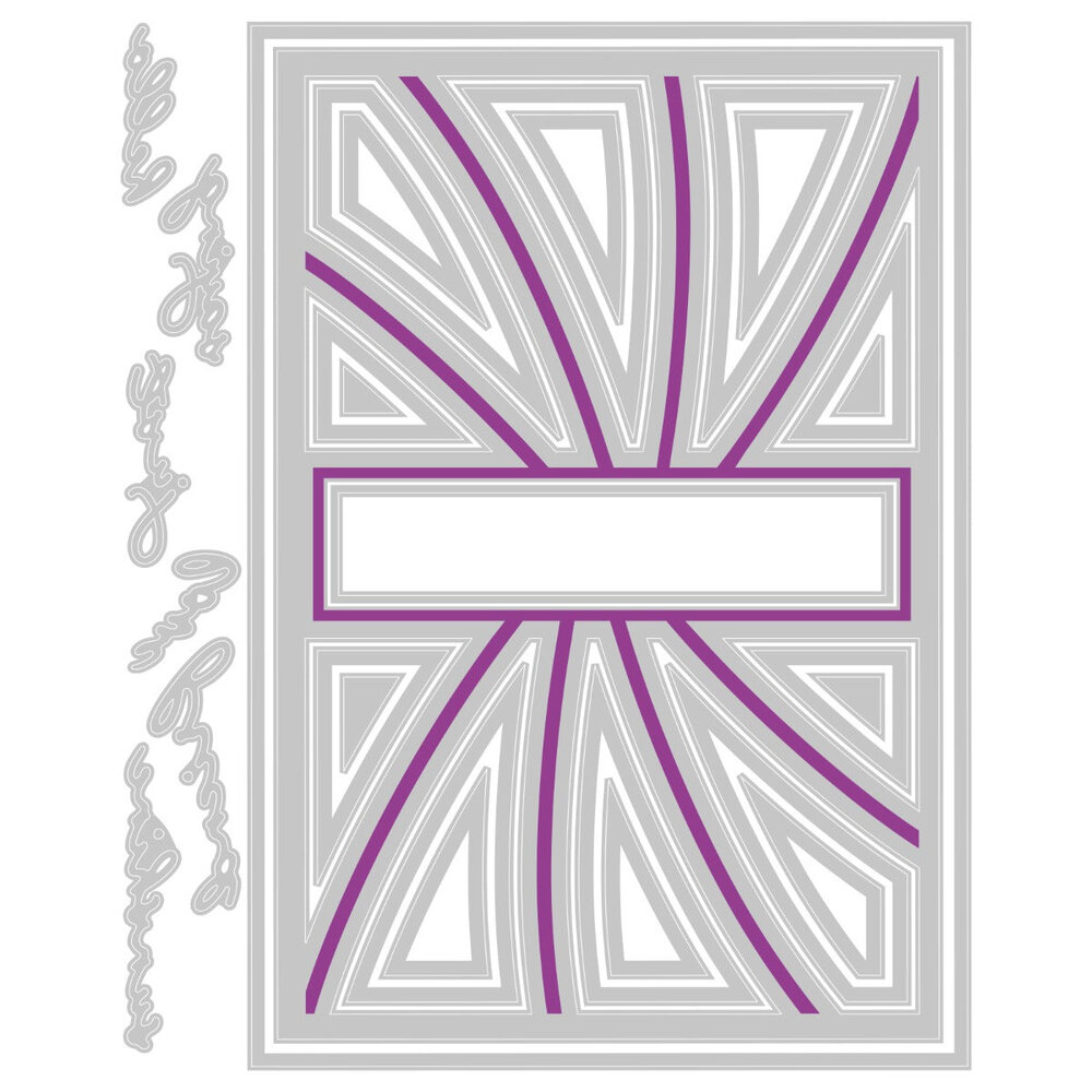 Sizzix Thinlits Die by Stacey Park Cosmopolitan, Swank Spirals (29pcs) (666650) (DISCONTINUED)