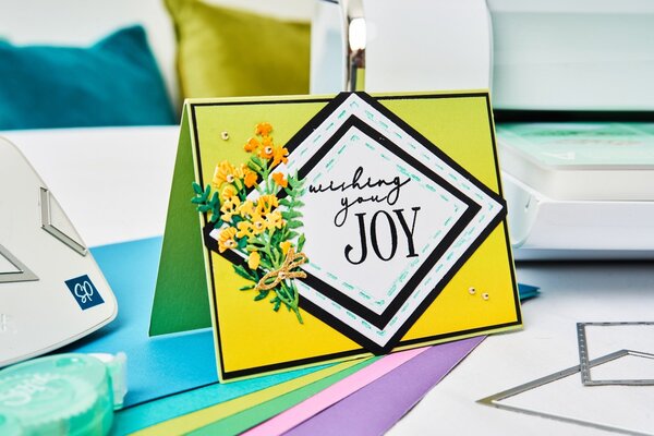 Sizzix Framelits Die by Stacey Park Fanciful Katy Deco Diamonds (13pcs) (666652) (DISCONTINUED)