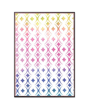 Sizzix Stencil by Stacey Park Cosmopolitan, Uptown Adornment (666647) (DISCONTINUED)