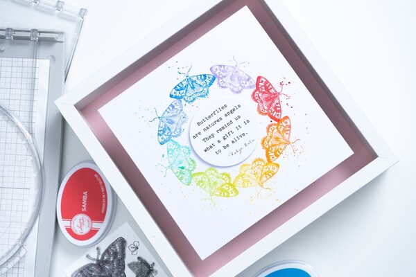 Sizzix Stencil & Stamp Tool - Stamp & Spin Tool (666614)