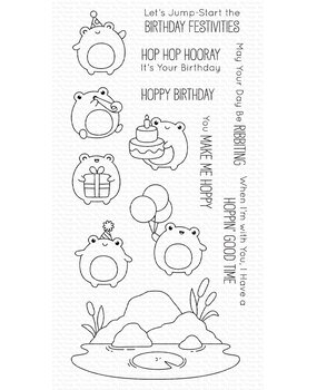 My Favorite Things Hoppin' Good Time Clear Stamps (JB-040) (DISCONTINUED)