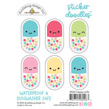Doodlebug Design Happy Pills Sticker Doodles (8026) (DISCONTINUED)