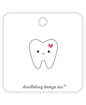 Doodlebug Design Pearly White Collectible Pins (8022) (DISCONTINUED)