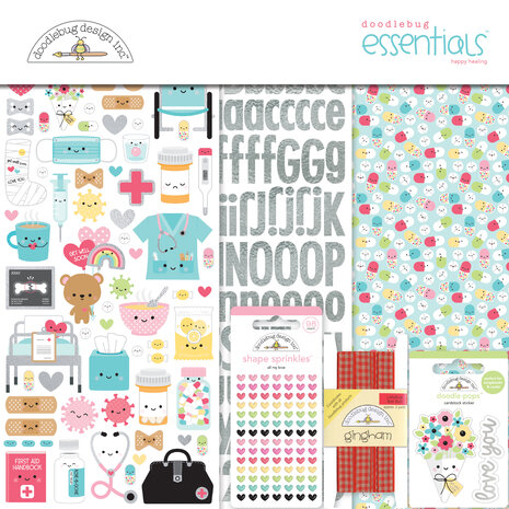 Doodlebug Design Happy Healing Essentials Kit (8152) (DISCONTINUED) Doodlebug Design Happy Healing Essentials Kit (8152) (DISCONTINUED)