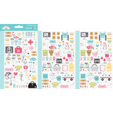 Doodlebug Design Happy Healing Mini Icons Stickers (8018) (DISCONTINUED)