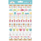Doodlebug Design Happy Healing Puffy Icons Stickers (8019) (DISCONTINUED)