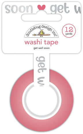 Doodlebug Design Get Well Soon Washi Tape (8003) (DISCONTINUED) Doodlebug Design Get Well Soon Washi Tape (8003) (DISCONTINUED)