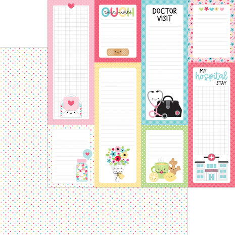 Doodlebug Design Happy Healing 12x12 Inch Paper Pack (8149) (DISCONTINUED)