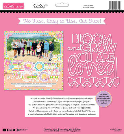 Bella BLVD Bloom & Grow Cut Outs (BB2896) (DISCONTINUED)