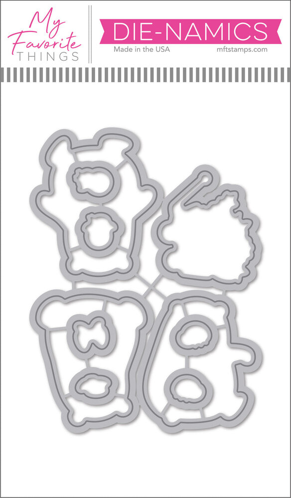 My Favorite Things Bear Hugs Die-namics (MFT-2798) (DISCONTINUED)