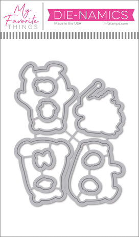 My Favorite Things Bear Hugs Die-namics (MFT-2798) (DISCONTINUED)