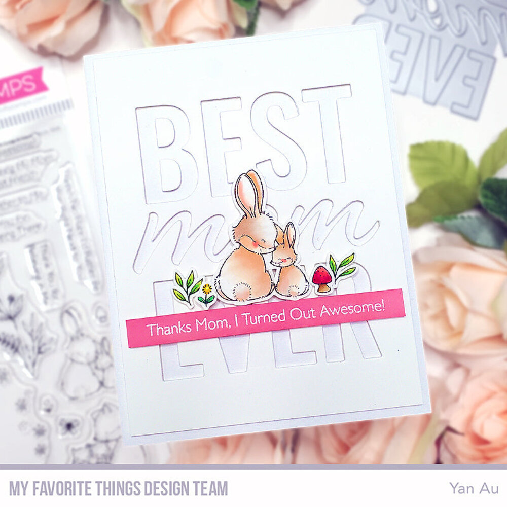 My Favorite Things Best Mom Ever Die-namics (MFT-2772) (DISCONTINUED)