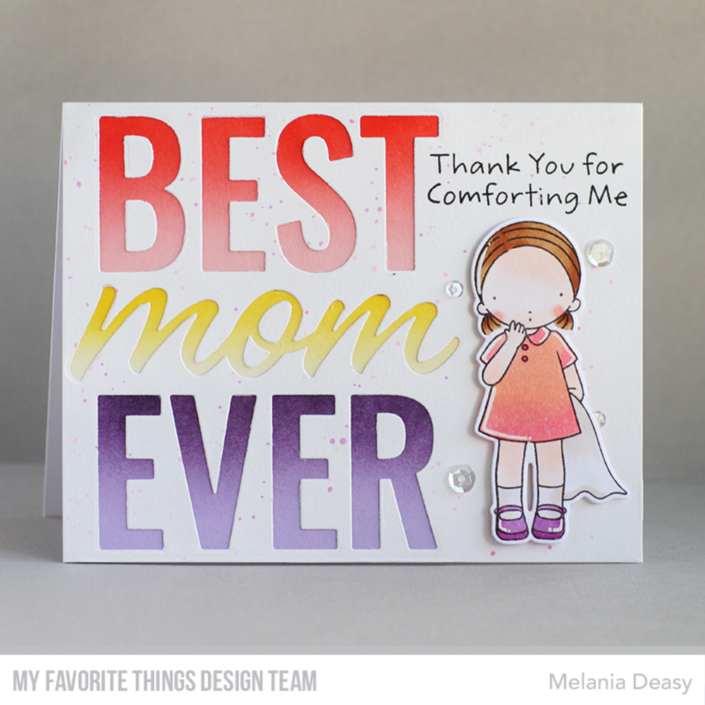My Favorite Things Best Mom Ever Die-namics (MFT-2772) (DISCONTINUED)