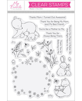 My Favorite Things Next to You Clear Stamps (SY-68) (DISCONTINUED)