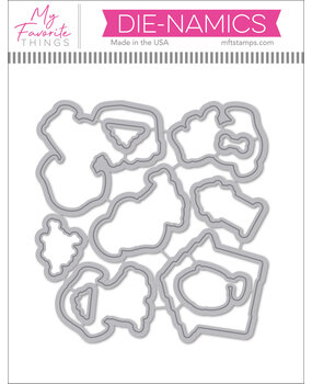 My Favorite Things Playful Pups Die-namics (MFT-2795) (DISCONTINUED)