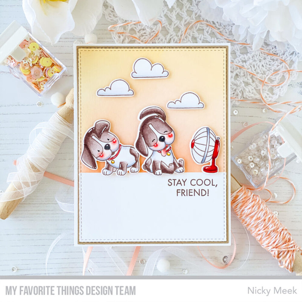 My Favorite Things Playful Pups Die-namics (MFT-2795) (DISCONTINUED)