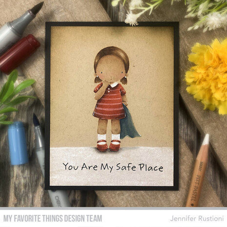My Favorite Things Safe Place Clear Stamps (PI-346) (DISCONTINUED)