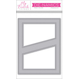 My Favorite Things Stitched Diagonal Center Strip Cover-Up Die-namics (MFT-2749) (DISCONTINUED)