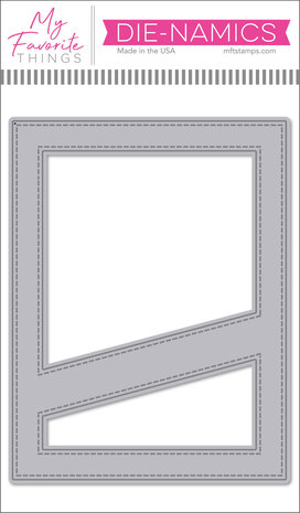 My Favorite Things Stitched Diagonal High/Low Strip Cover-Up Die-namics (MFT-2750) (DISCONTINUED) My Favorite Things Stitched Diagonal High/Low Strip Cover-Up Die-namics (MFT-2750) (DISCONTINUED)