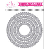 My Favorite Things Stitched Pinking Edge Circle STAX Die-namics (MFT-2788) (DISCONTINUED)